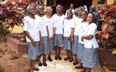 Reception of DHS postulants in Nigeria